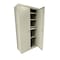 Steel Cabinets Usa Storage Cabinet, 72 in H, 36 in W, Putty, 4 Shelves UA-362472-P - alternate 1
